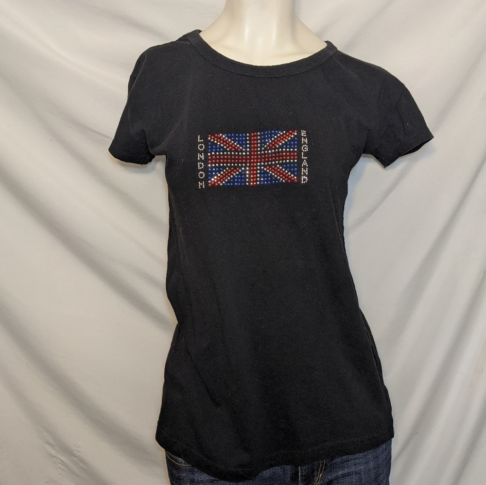 TUR | bedazzle| London England | cotton | Brit |XL